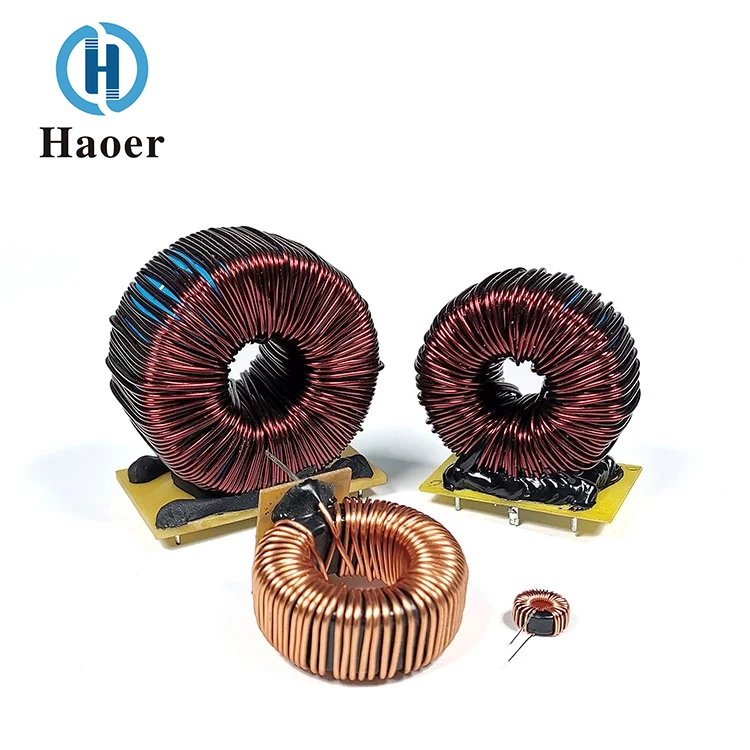 Iron-silicon-aluminum Magnetic Ring Coil Differential Inductor